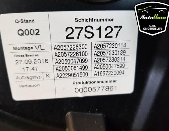 Fensterheber links vorne Mercedes-Benz C-Klasse W205 A2057204923 P20844072