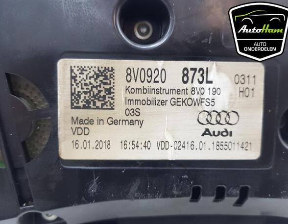 Instrument Cluster AUDI A3 Sportback (8VA, 8VF), AUDI A3 Limousine (8VS, 8VM)