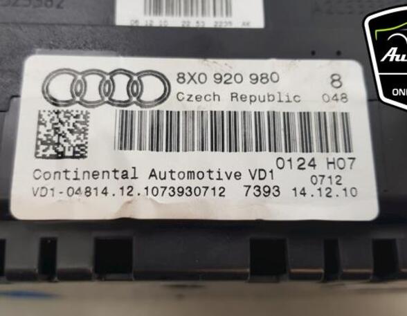 Aanwijsinstrument AUDI A1 (8X1, 8XK), AUDI A1 Sportback (8XA, 8XF)