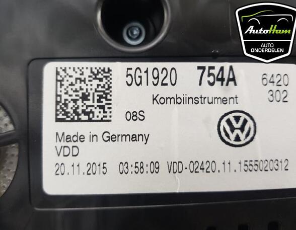 Aanwijsinstrument VW GOLF VII (5G1, BQ1, BE1, BE2)