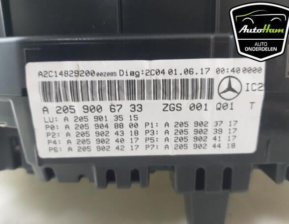 Instrument Cluster MERCEDES-BENZ GLC Coupe (C253), MERCEDES-BENZ C-CLASS (W205)