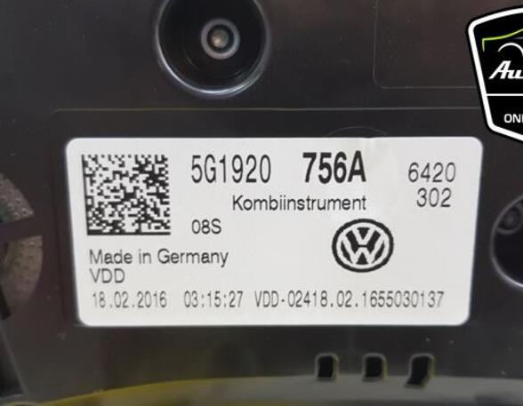 Aanwijsinstrument VW GOLF VII (5G1, BQ1, BE1, BE2)