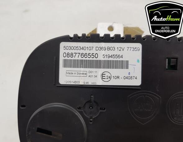 Instrument Cluster FIAT PANDA (312_, 319_), FIAT PANDA VAN (312_, 519_)