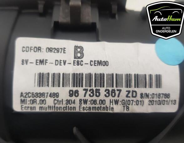 Instrument Cluster PEUGEOT 3008 MPV (0U_)