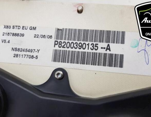 Instrumentenkombination Opel Vivaro A Kasten X83 P8200390135A P11846654