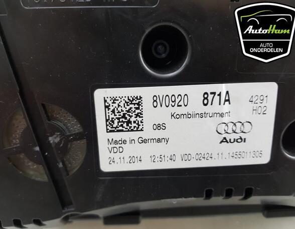 Instrument Cluster AUDI A3 Limousine (8VS, 8VM)