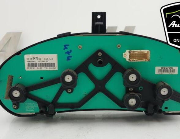 Instrument Cluster PEUGEOT 206 Hatchback (2A/C), PEUGEOT 206 CC (2D)