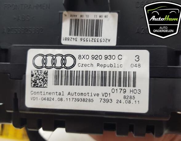 Instrument Cluster AUDI A1 (8X1, 8XK), AUDI A1 Sportback (8XA, 8XF)