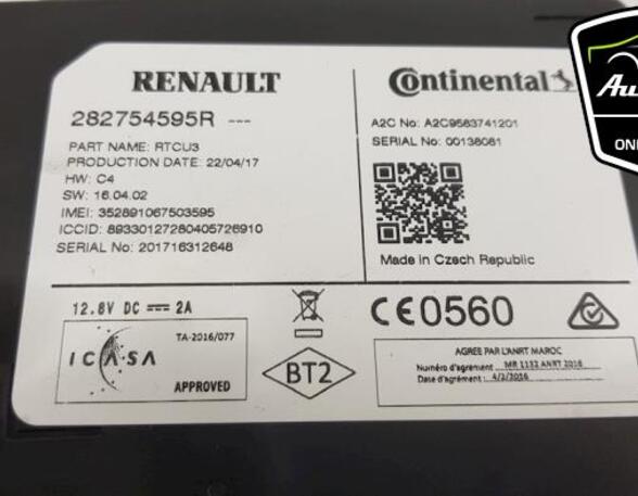 Navigation System RENAULT CAPTUR I (J5_, H5_)