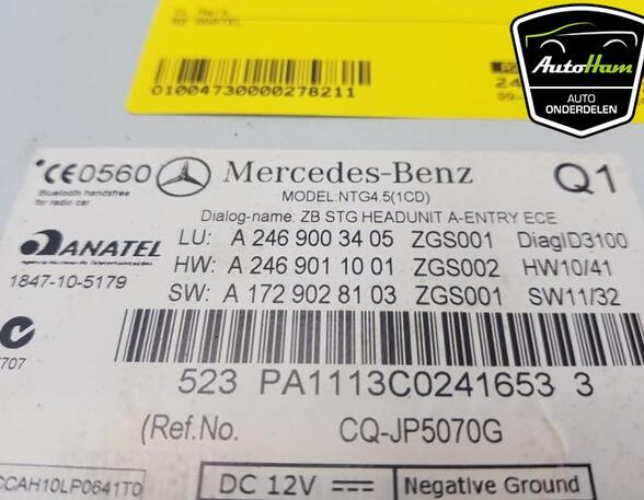 Navigation System MERCEDES-BENZ A-CLASS (W176), MERCEDES-BENZ B-CLASS (W246, W242), MERCEDES-BENZ CLA Coupe (C117)