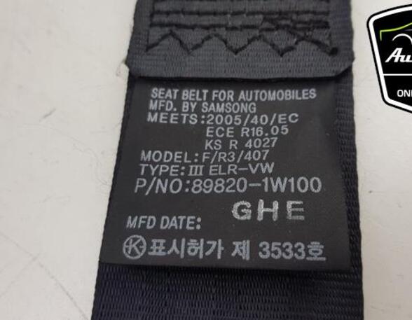 Safety Belts KIA RIO III (UB), KIA RIO III Saloon (UB)