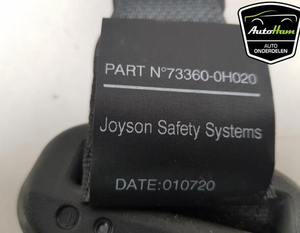 Safety Belts PEUGEOT 108, TOYOTA AYGO (_B4_), CITROËN C1 II (PA_, PS_)