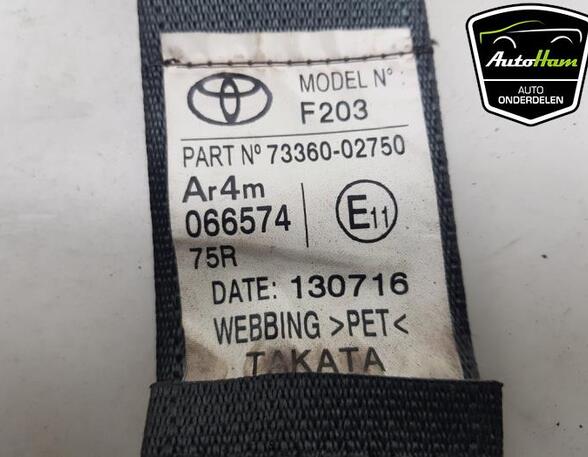 Safety Belts TOYOTA AURIS (_E18_), TOYOTA AURIS Estate (_E18_)