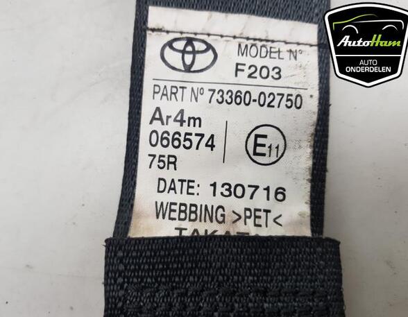 Safety Belts TOYOTA AURIS (_E18_), TOYOTA AURIS Estate (_E18_)