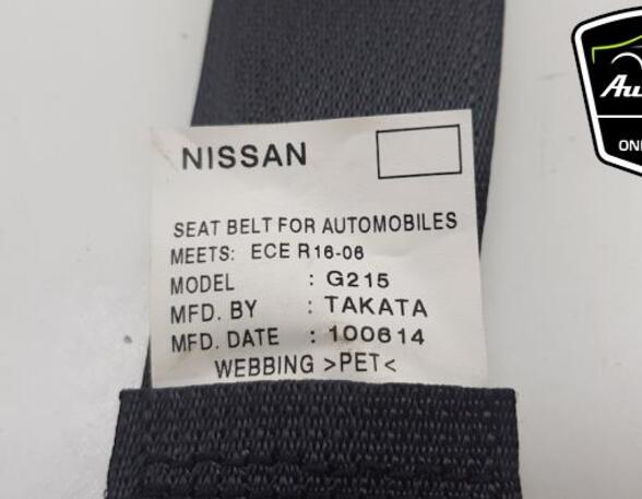 Safety Belts NISSAN QASHQAI II SUV (J11, J11_)