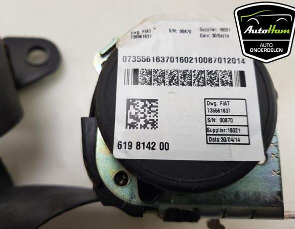 Safety Belts FIAT PANDA (312_, 319_), FIAT PANDA VAN (312_, 519_)