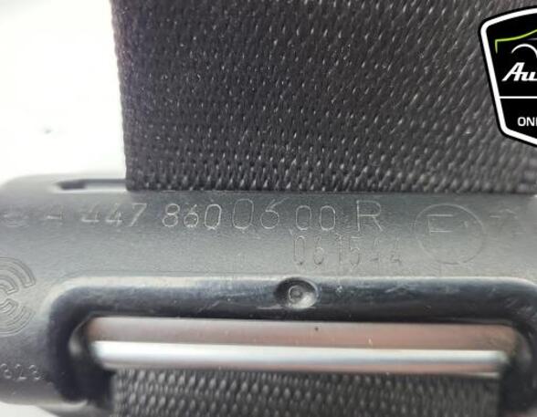 Safety Belts MERCEDES-BENZ VITO Mixto (Double Cabin) (W447)