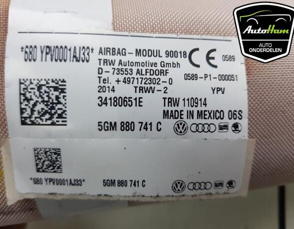 Dak Airbag VW GOLF VII Variant (BA5, BV5), VW GOLF VII (5G1, BQ1, BE1, BE2)