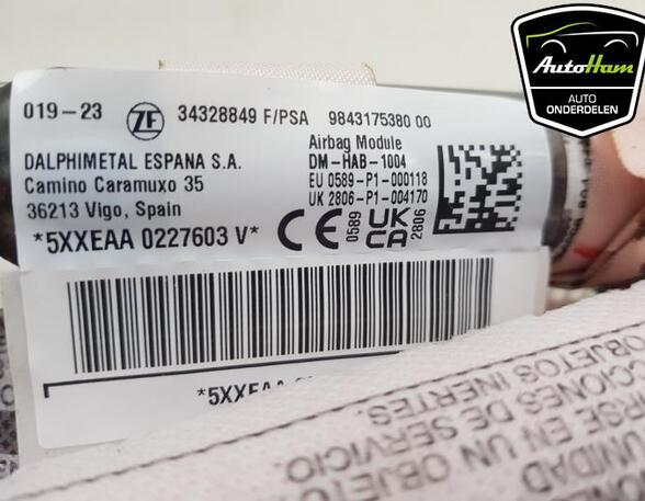 Roof Airbag OPEL MOKKA