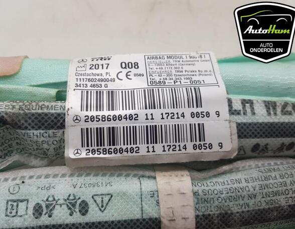 Dak Airbag MERCEDES-BENZ C-CLASS (W205), MERCEDES-BENZ C-CLASS (W204)