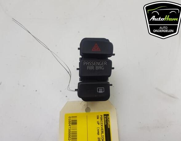 Switch for hazard light SEAT Mii (KF1, KE1), VW UP! (121, 122, BL1, BL2, BL3, 123), VW LOAD UP (121, 122, BL1, BL2)