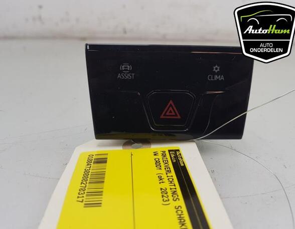 Switch for hazard light VW CADDY V Box Body/MPV (SBA, SBH)