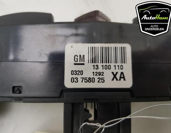 Switch for hazard light OPEL ZAFIRA / ZAFIRA FAMILY B (A05)