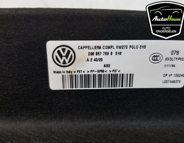 
Verkleidung Hutablage VW Polo VI AW 2G6867769B P20908923
