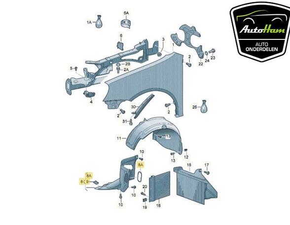 Wielkast VW GOLF VI (5K1), VW GOLF VI Van (5K1_), VW GOLF VAN VI Variant (AJ5)