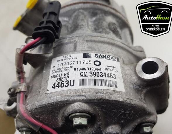 Air Conditioning Compressor OPEL ASTRA K (B16)