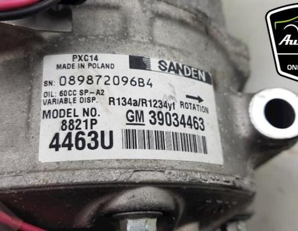 Air Conditioning Compressor OPEL ASTRA K Sports Tourer (B16), OPEL ASTRA K (B16)