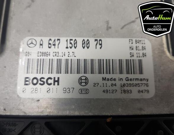 Control unit for engine MERCEDES-BENZ E-CLASS T-Model (S211)