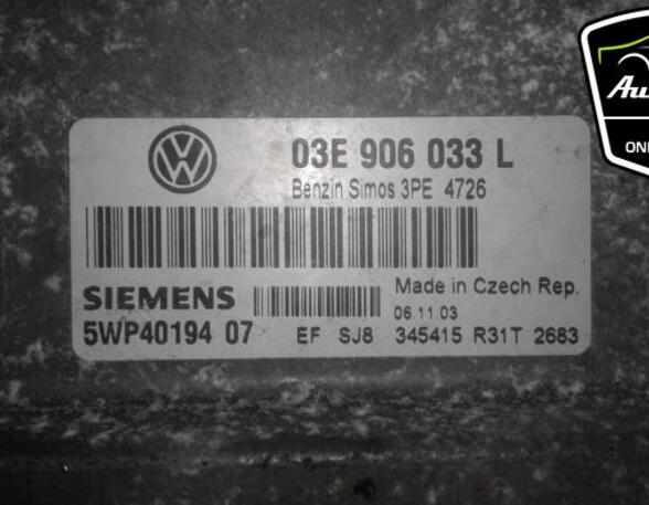 Regeleenheid motoregeling VW POLO (9N_)