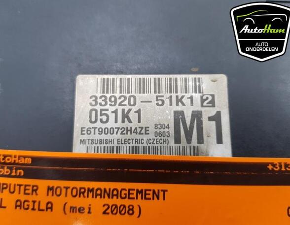 Control unit for engine OPEL AGILA (B) (H08)