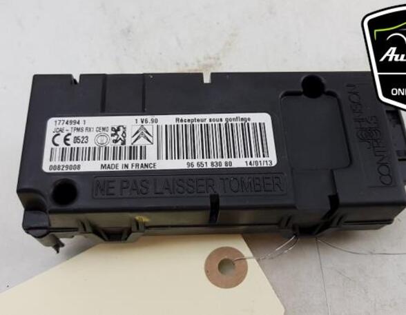 Control unit for tyre pressure control system PEUGEOT 3008 MPV (0U_)