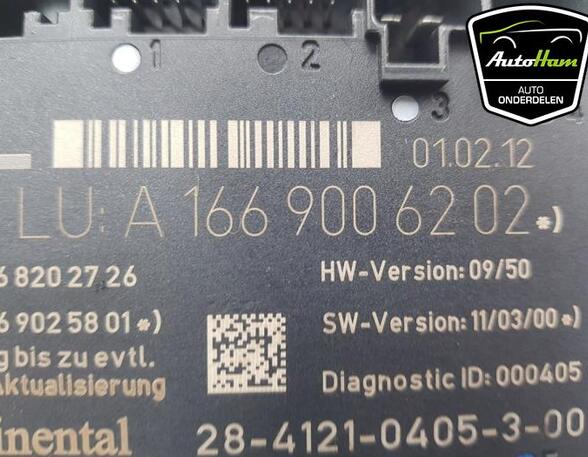 Centrale vergrendeling MERCEDES-BENZ B-CLASS (W246, W242), MERCEDES-BENZ CLS (C257), MERCEDES-BENZ A-CLASS (W176)