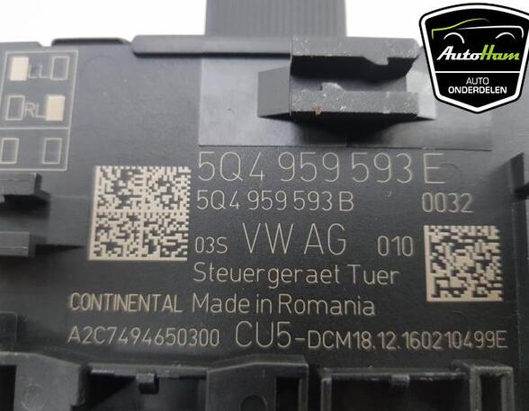 Central Locking System SKODA OCTAVIA III Combi (5E5, 5E6)