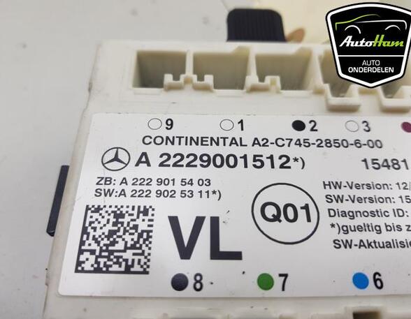 Zentralverriegelung links Mercedes-Benz C-Klasse W205 A2229001512 P20782232