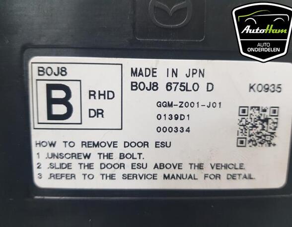 Central Locking System MAZDA 3 Hatchback (BP)