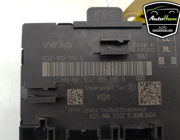 Central Locking System VW GOLF VII (5G1, BQ1, BE1, BE2)