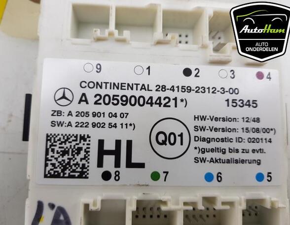 Central Locking System MERCEDES-BENZ C-CLASS T-Model (S205), MERCEDES-BENZ C-CLASS (W204), MERCEDES-BENZ C-CLASS (W205)