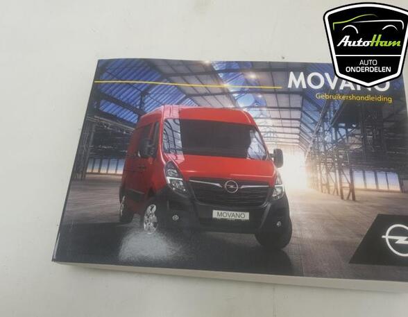 Handleiding OPEL MOVANO B Bus (X62), OPEL MOVANO B Van (X62)