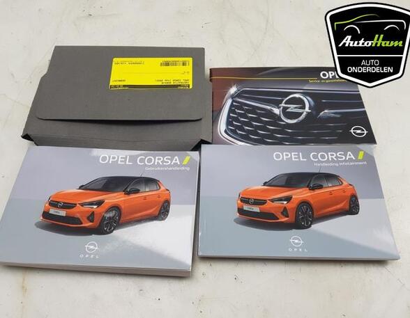 Operation manual OPEL CORSA F (P2JO)