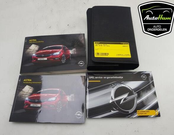 Operation manual OPEL ASTRA K Sports Tourer (B16)