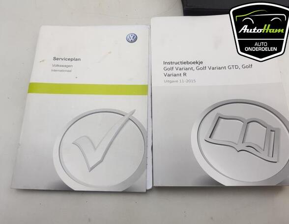 Operation manual VW GOLF VII Variant (BA5, BV5)