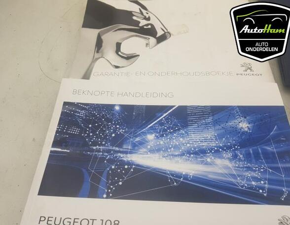 Operation manual PEUGEOT 108