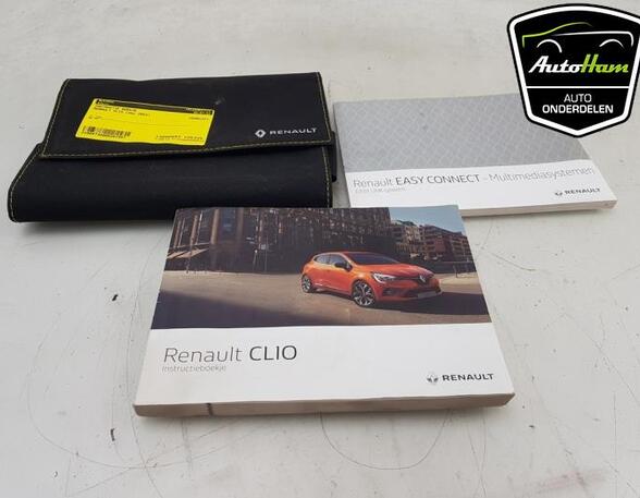 Operation manual RENAULT CLIO V (B7_)