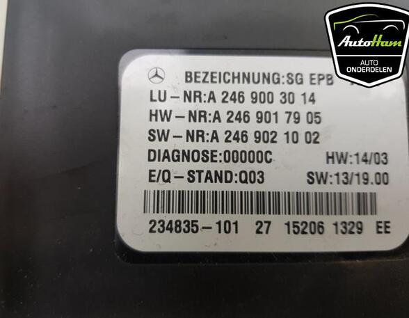 Control unit for fixing brake MERCEDES-BENZ A-CLASS (W176)