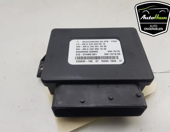 Control unit for fixing brake MERCEDES-BENZ CLA Coupe (C117)