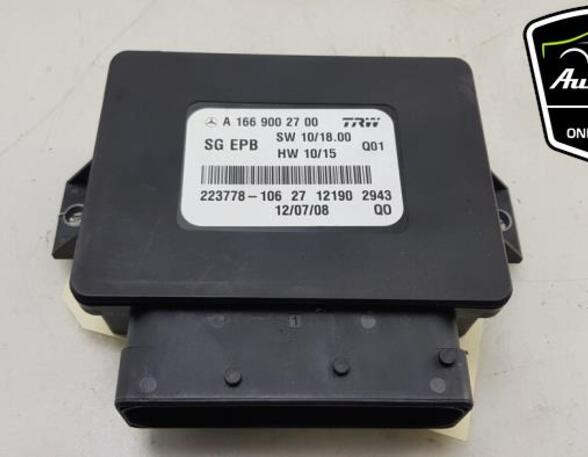 Control unit for fixing brake MERCEDES-BENZ M-CLASS (W166), MERCEDES-BENZ A-CLASS (W176)